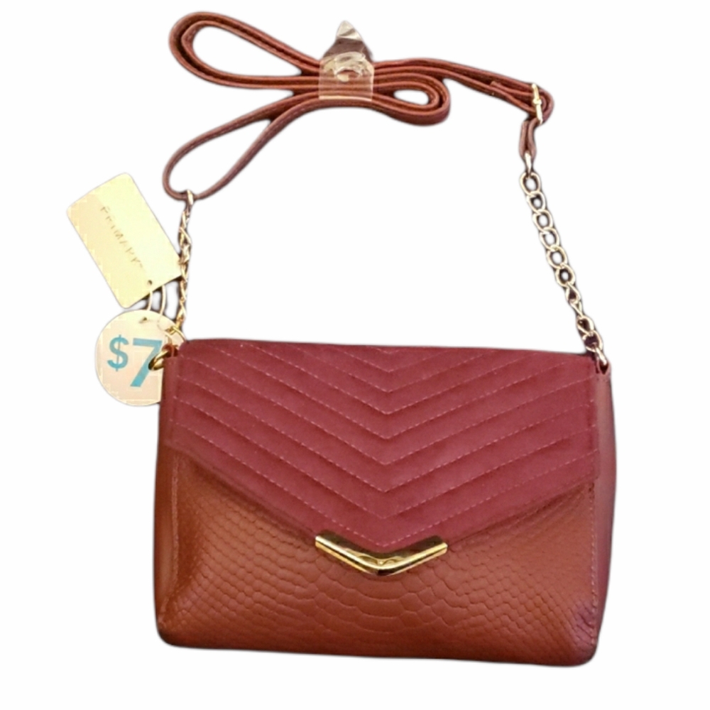 Burgundy Crossbody Purse - Picture 1 of 4